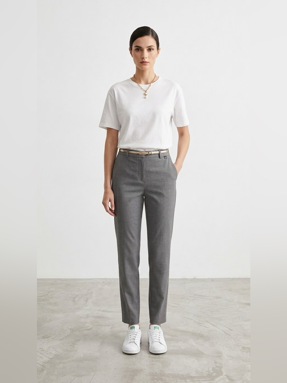 Lee Grey Classic Pants